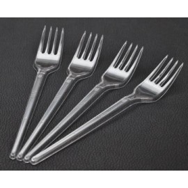 Şeffaf Plastik Çatal