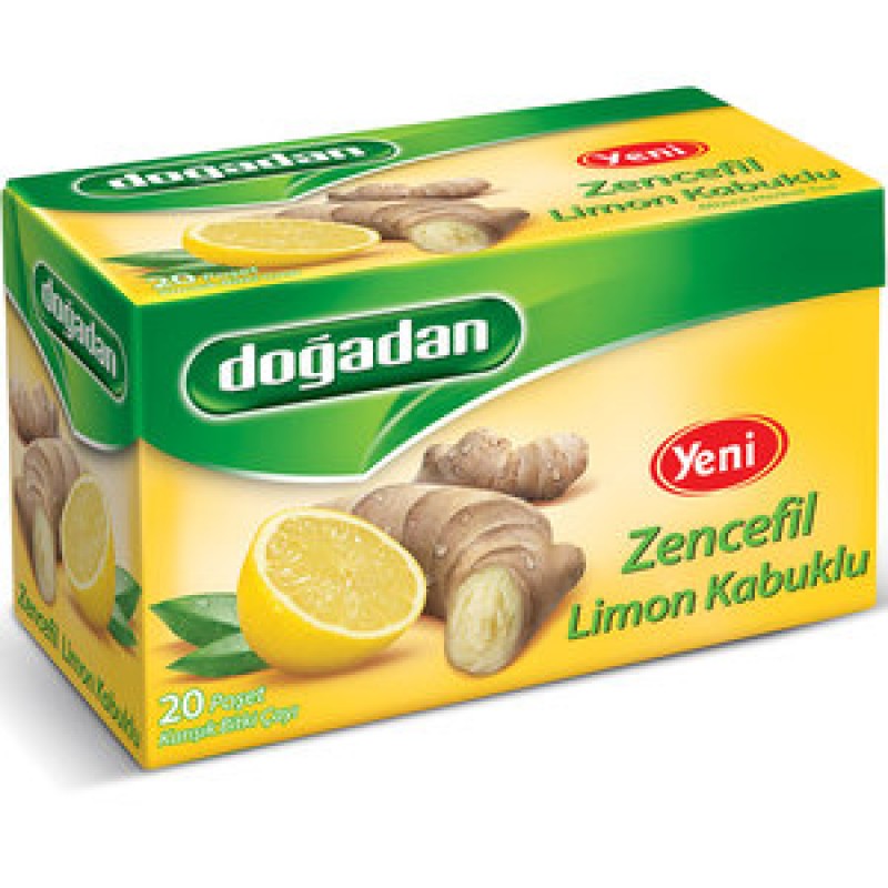 Doğadan Bitki Çayı Limon Zencefil
