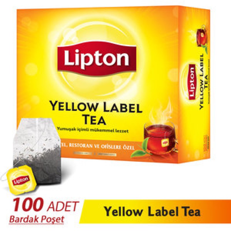 Lipton Bardak Poşet Çay 100lü