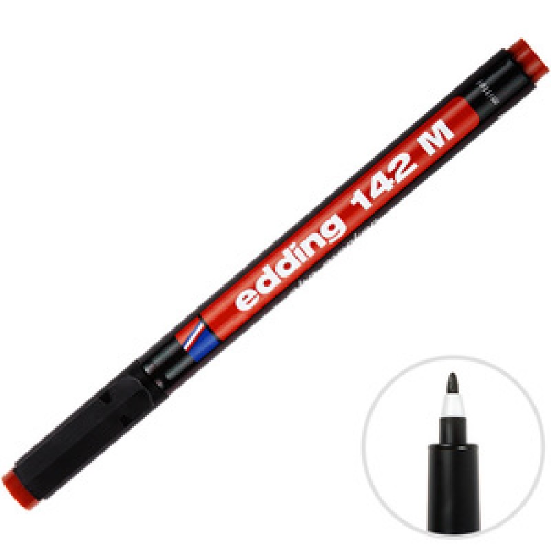 Asetat-Cd-Kalemi-1mm-Kırmızı