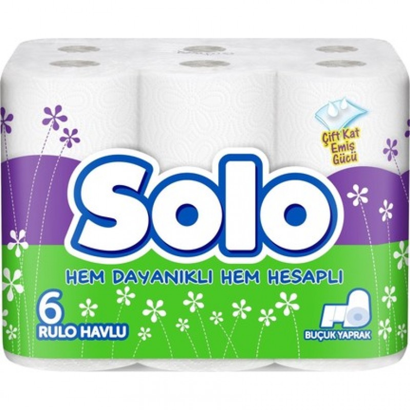 Solo 6lı Havlu Kağıt